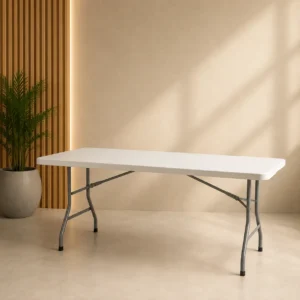 Plastic Trestle Table Hire (6ft)