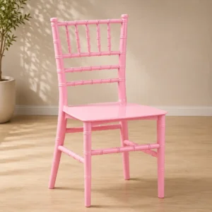 Children's Pink Chiavari Chair Hire (Ages 3–7)