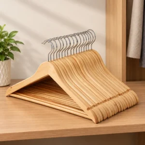 50 Wooden Coat Hanger Hire
