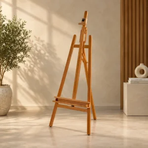 Wooden display easel hire for wedding welcome signs