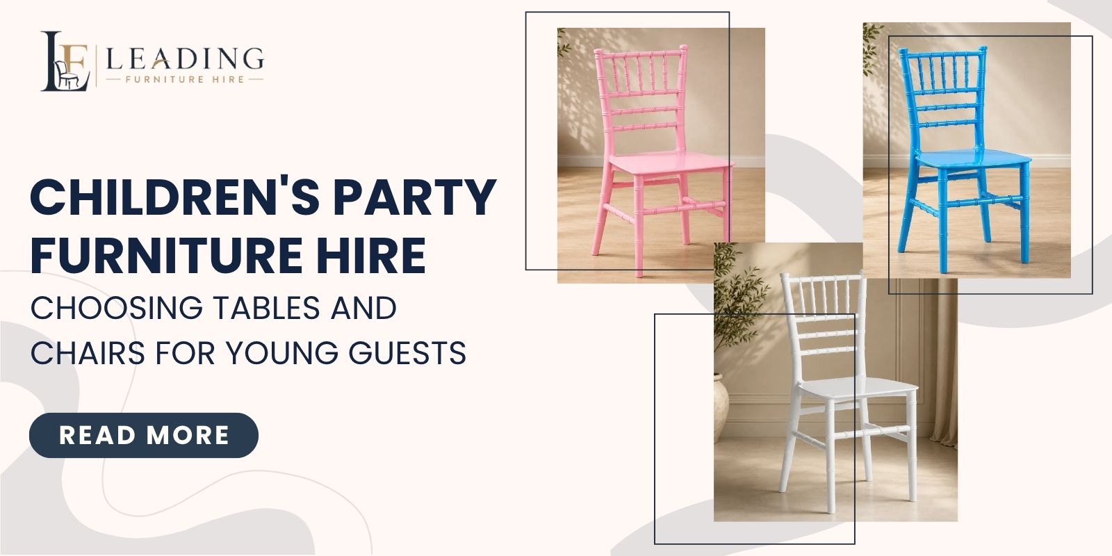 Children’s Party Furniture Hire: Choosing Tables and Chairs for Young Guests 